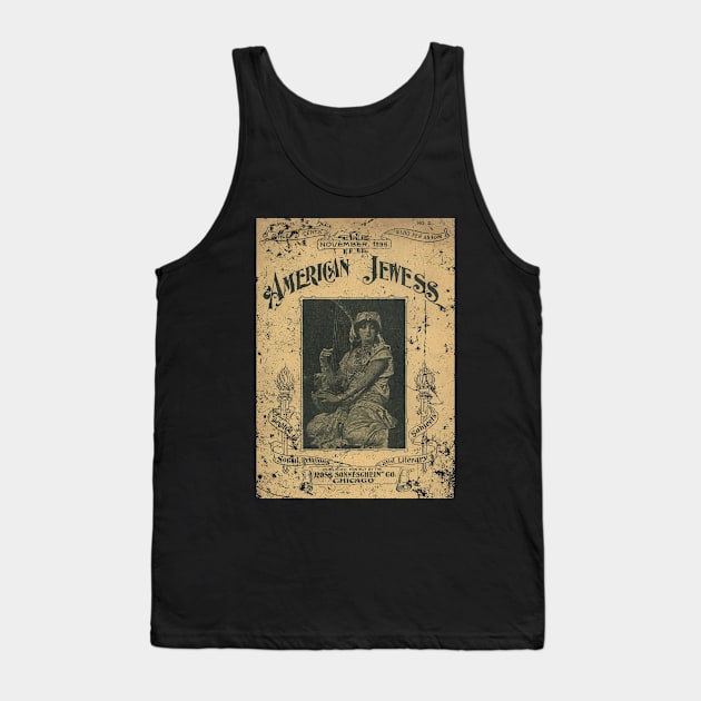 The American Jewess Tank Top by MindsparkCreative